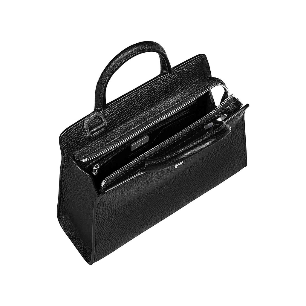 CYBILL Handbag S, black | AIGNER JAPAN WEBSITE